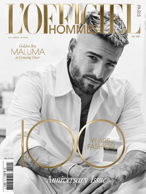 Cover image for L'Officiel Hommes Paris: No. 72
